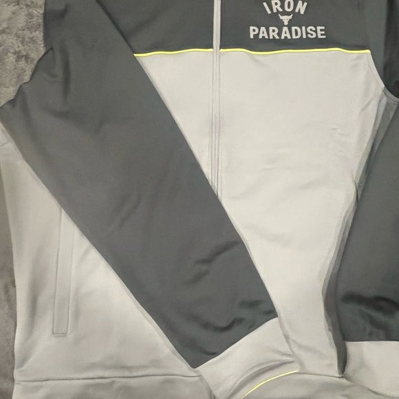 Men's Project Rock Knit Track Jacket - Picture 7 of 8